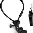 4-in-1 Clamping Neck&Chest Phone MountHands-Free POV Vlog Video Holder for Recording&Streaming,Wearable Camera Stand for Indoor/Outdoor Content Creation,Compatible with iPhone/Android Phones