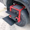 Fold Tire Step 2 Stairs Adjustable Tire Mounted Wheel Step Load 350 Pound