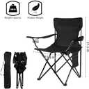 Damei century 4PCS Folding Camping Chairs-Lightweight, Installation-Free, Portable Chair for Beach, Lawn, Outdoor Sports