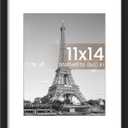 11x14 Picture Frame, Wall Decor Photo Frames, Black 1 Pack