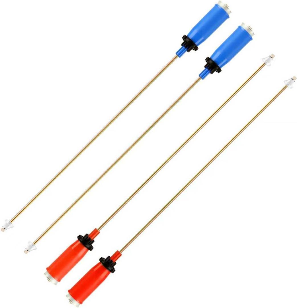 Upgraded WH16X10159 & WH16X10158 2026Washer Suspension Rod Set Spring 4pcs Assembly Compatible with GE Hotpoint Washer, Replacement Part 2754602 2754603 AP5632406 AP5632455 EAP3654190 EAP3654191