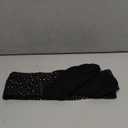 5-9 AROOMVE Women's Sparkle Rhinestone Stocking Sexy Shiny Socks Over Knee High Stocking