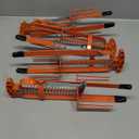4 Pack Mole Trap for Lawns, Plunger Style Mole Killer, Alloy Steel Mechanical Gopher Vole Traps, Gopher Trap for Outdoor Yard Garden, Easy Quick Capture and Reusable