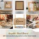 CALPALMY 12-Pack MDF Board 1/4 Inch Thick 12" x 12" Unfinished Wood Panels, 6mm Thick Medium Density Fiberboard Wood Boards for Crafts, Painting, Carpentry, Engraving, Interior Design, and More