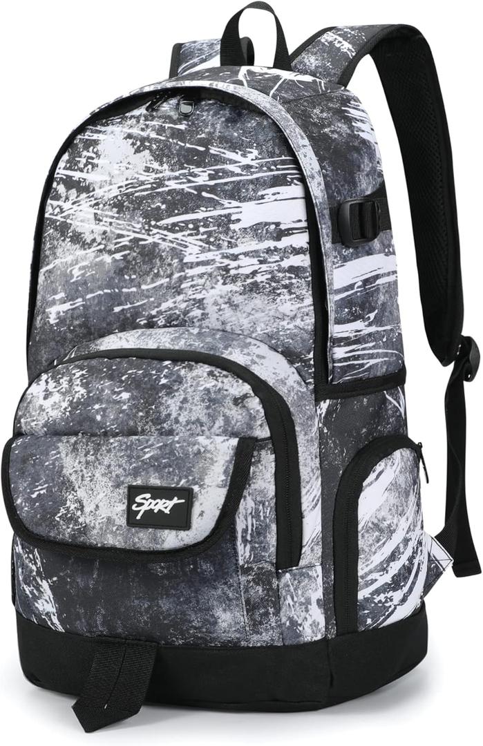 Rickyh style School Backpack Travel Bag for Men & Women Lightweight College Back Pack with Laptop Compartmen