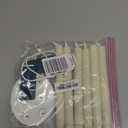 Rechargeable Flameless Taper Candles with Charging Station, Real Waxy LED Candle Flickering with Remote&Timer, 3D Flame Battery Operated Candlesticks for Home Wedding Christmas Dcor (White)