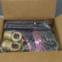 11Feet 5 LED Super Jumbo Christmas String Lights or Pathway Marker Lights, Outdoor Xmas Decorations- Jumbo C9 Hanging Lights Waterproof Lawn Dec for Holiday Home Tree Roof Yard Garden, Multicolor