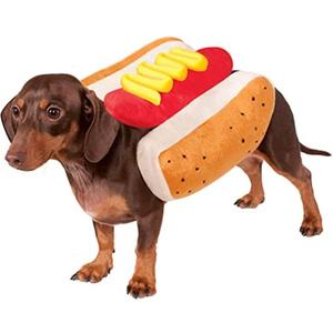 Rubies Hot Dog Pet Costume for Dogs or Cats, Small