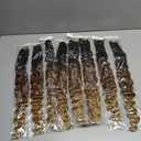 Goddess Boho Box Braids Crochet Hair-8 Packs 18 Inch Crochet Box Braids for Black Women Pre Looped (1B/30/27, 18 Inch (Pack of 8))