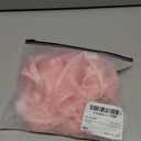 WDIRARA Women's Sexy Lingerie Set Floral Lace Garter Bustier Lingerie Set with 1Pair Fishnet Stocking (Medium, Light Pink Lace)