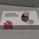 BAISEMAIN 2PCS Foot Renew Massager for Neuropathy - Ankle Heating Pad with Massage, Portable Cordless Design for Home & Travel Use, Gray