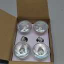 Vinaco 6 Pack MR16 Halogen Bulb 20W 12V, 2800K Warm White, Dimmable, GU5.3 Base, 300 Lumens, 3000 Hour Life, Indoor/Outdoor