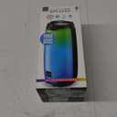 iLive Portable Bluetooth Color Changing Party Speaker, LED Light Effects, ISB212BLK