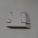  8x6x4 Shipping Boxes Set of 40, White Corrugated Cardboard Box for Mailing Packing Gifts Small Business