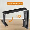 Foozet Ladder Extender Pro, Ladder Stabilizer High Strength, Ladder Leveler14.5”-18” Adjustable Height Range for Single and Extension Ladders,Step Ladder Leveler