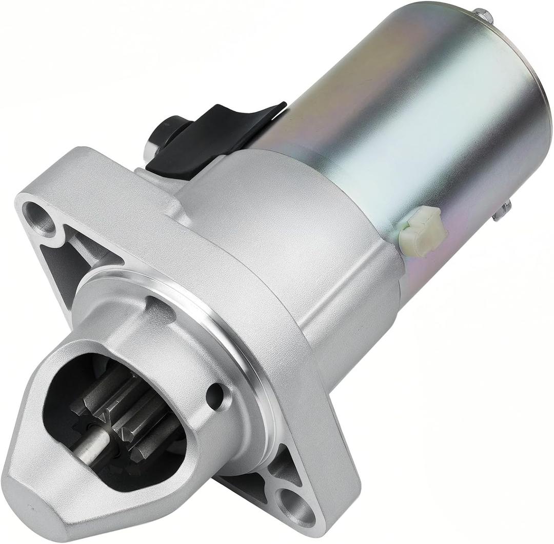 New Starter Compatible with 2006-2012 Honda Accord 2.4L, 2007-2011 CR-V Element 2.4L, 2006-2011 Civic 2.0L, 2006-2014 Acura TSX 2.4L, 2006-2008 CSX 2L 31200-RAA-A61 31200-RRA-A51 31200R40A01 17960N