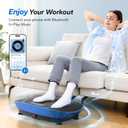 MERACH CV30 Pro Curved Vibration Plate Exercise Machine, Powerful & Quiet
400lbs Capacity, Whole Body Workout Equipment for Lymphatic Drainage, Shake Plate with Bluetooth & Auto ON/OFF for Home Gym