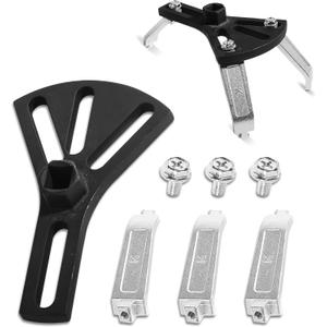 Universal Car Fuel Pump Removal Tool, Fuel Pump Lock Ring Tool with 3PCS Adjustable Arms Range 5.31" to 7.17", Fuel Tank Repair Kit for Quick Disassemble & Install Lock Ring