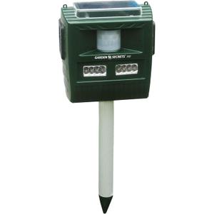 3-in-1 Professional ULTRASONIC ANIMAL REPELLENT, Deer Raccoon Rabbit Skunk Possum Bear etc. deterrent, Keep the pests away from your property within 2-4 weeks