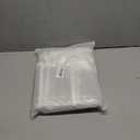 Plastic Storage Bags with Easy-Glide Zipper, Pack of 6, Durable Clear Vinyl Zippered Storage Bags for Clothes Sweaters Comforters Blankets Sheets Bedding (25 x 21 x 11 Inch)