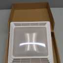 S97014094 Bathroom Fan Cover Grille and Lens for Broan Nutone Bathroom Exhaust Fan 678, 679, 679FL, 679FLT, 680, 680FL, 680FLT, M680, HD50L, HD80L