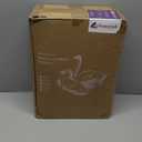 HOMELAB Adjustable Shredded Memory Foam Pillows King Size, Cooling Bed Pillows for Sleeping with Removable Cover, 2 Packs Medium Pillows for Side Stomach & Back Sleepers, 20"x34" (White)