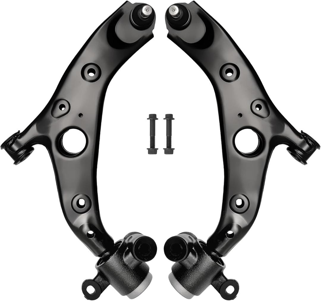 AUQDD 2Pc Suspension Front Lower Control Arm and Ball Joint Assembly Fit for 2017-2021 2022-2025 Mazda CX-5 (OE # 520-051 520-052 K623703 K623704 KB7W34350 KB7W34300 KB7W34350G KB7W34300A)