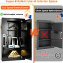 23.6" Tall Biometric Wall Safe Between 16" Studs | 33% Larger Capacity