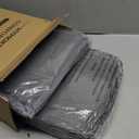 HYMOKEGE Queen Comforter Set Seersucker 7 Pieces, All Season Luxury Bed in a Bag for Bedroom, Bedding Set with Comforters, Sheets, Pillowcases & Shams, Dark Grey