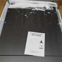 MINOSYS Computer Desk - 47” Gaming Desk, Home Office Desk with Storage, Small Table with Monitor Stand, Storage Space-Savor, Modern Table, Black