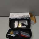 Giosuan 2026 Upgrade 4V Cordless Cutting Tool, Cardboard Cutter with 2 Titanium Blades, 2000mAh Battery, Electric Chop Saw for Fabric, Cardboard, Leather, Carpet - Ash Grey