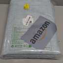 NICETOWN 2 Panels Seafoam Green Linen 52 x 80 Inches 100% Blackout Curtains for Bedroom - Linen Blend Rod Pocket Drapes for Living Room, Nursery, Thermal Insulated & Light Blocking Curtains