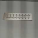 1 Pcs Bathroom Niche Shelf for 12" Prefabricated Niches Fits 1/8" Grout Line, 3mm Thick, Marine Grade Brushed 316 Stainless Steel Shelf During Remodel Before Tile Installation