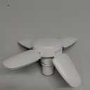 4Pack LED Garage Light Bulb,Mini 50W LED Garage Ceiling Lights 4 Adjustable Panels,5000Lumen Garage LED Light Bulb,E26 6500K Daylight LED Shop Lights for Garage,Kitchen,Indoor,Attic Light