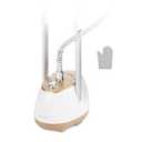 HAPAIS Steamer for Clothes,1800W Standing Garment Steamer with 30s Fast Heat,2L Tank for 1 Hour,Professional Clothes Steamers for 10 Fabric Modes,2-in-1 Flat & Hanging Ironing