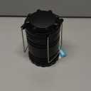 Etekcity Lantern Camping Essentials Lights, Led Flashlight for Power Outages, Survival Gear and Supplies for Emergency, Hurricane Preparedness Items , Battery Operated Lamp, 2 Pack, Black