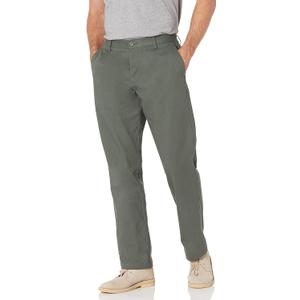 Amazon Essentials Men's Classic-Fit Wrinkle-Resistant Flat-Front Chino Pant, Olive, 38W x 34L