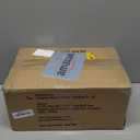 6 Pack Matte Black Door Handles, Keyless Interior Door Knobs, Privacy Door Lever Locksets for Bedroom Bathroom, Heavy Duty Square Door Lock (2.0lb), Reversible for Left&Right Handled Doors