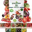 3 x 10 Heirloom Tomato Seeds - Open Pollinated Seeds for Planting Home Garden - Beefsteak, Roma, San Marzano, Cherokee Purple, Cherry Tomato & More