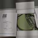 Smart Bird Feeder with Camera Solar Powered, AI Birds Species Identification, 2.5K HD Video Bird House with Camera for Outside, Weatherproof Design Ideal Gifts for Valentine's Day, Bird Lovers, Green