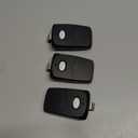 Kingdder 3 Pieces Garage Door Remote Compatible for Multicode 300mhz 10 Dip Switch 3089 3060 3070 Gate Opener Remote Multicode Gate Opener with Keychain (Black)