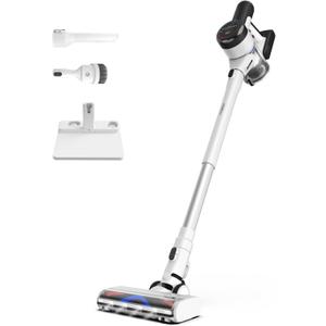 Tineco Pure ONE S15 Essentials Smart Cordless Vacuum Cleaner, Stick Vacuum with Anti-Tangle Brush & Fade-Free Suction, Deep Clean for Hard Floor & Carpets, Pet Hair Cleaning with Led Headlights