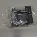 2 Pack Home Security Door Lock,Childproof Door Reinforcement Lock,with 3" Stop Withstand 800 lbs,for Inward Swing Doors,Night Kids Safety Metal Flip Lock Deadbolt Latch (Black)