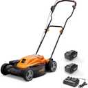 LawnMaster CLMF4819X 48V MAX* 19-inch Brushless Cordless Mower with 2X24V MAX* 4.0Ah Battery and a Dual Charger 6 Cutting Position