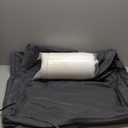 Chaise Lounge Cushion Outdoor, Waterproof and Stain-Resistant Lounge Deck Reclining Chair Cushions for Patio Furniture Lawn Pool Resort Hotel, 72x21x3 Inch, Set of 4, Dark Grey