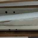 VASAGLE LIRY Collection - Shoe Cabinet, 3-Tier Storage Organizer, Shoe Shelf, Farmhouse Freestanding Cabinet, Height-Adjustable Shelf, 13.8 x 31.5 x 27.6 Inches, Rustic White ULBC038W01