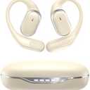 Open Ear Headphones, Bluetooth 5.4 Wireless Earbuds, 40H Playtime IPX6 Waterproof, Lightweight Ear Hook for Sports, Safe Driving, All-Day Comfort, Secure Fit