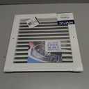 HVAC Premium 10'' X 10'' Aluminum Return Grille - Easy Air Flow - Linear Bar Grilles [Outer Dimensions: 11.875 X 11.875]