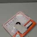 5X 10X Full Page Magnifying Glass for Reading, Rechargeable with 48 Adjustable LED Lights & 3 Light Modes, Comfort-Grip & Lightweight Handheld Magnifier for Seniors, Reading Aid, Low Vision(Orange)