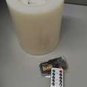 Outdoor XL 6.45" x 8" Large Flameless Candles with Remote, Rainproof Waterproof, LED Battery Operated, Flickering Pillar CANDLES, Need 3-C Batteries (Not Included)